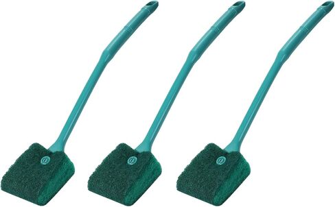 AQUANEAT Fish Tank Cleaning Tools, Aquarium Brushes, Algae Scrubber, Fish Tank Sponge Cleaner in Kuwait