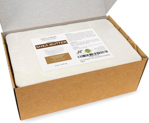 velona 10 lb - Shea Butter Soap Base, Melt & Pour, SLS/SLES Free in Kuwait