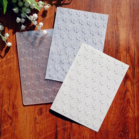 مجلدات النقش بنمط الطوب لصنع البطاقات، قالب مجلد منقوش على جدار الطوب DIY للحرف الورقية لتزيين القصاصات والطين البوليمر in Kuwait