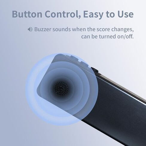 GAN XIN Magnetic Battery Powered Cornhole Scoreboard,Ping Pong Score Keeper with Touchscreen Button&Top Button,LED Digital Electronic Scoreboard with Buzzer,Shuffleboard/Indoor Games & Sports in Kuwait