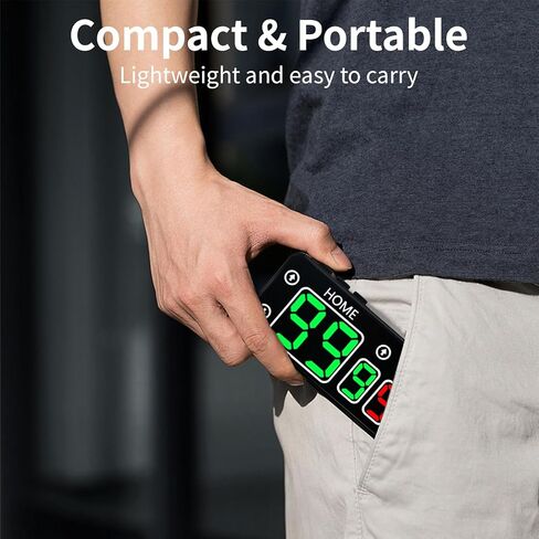 GAN XIN Magnetic Battery Powered Cornhole Scoreboard,Ping Pong Score Keeper with Touchscreen Button&Top Button,LED Digital Electronic Scoreboard with Buzzer,Shuffleboard/Indoor Games & Sports in Kuwait