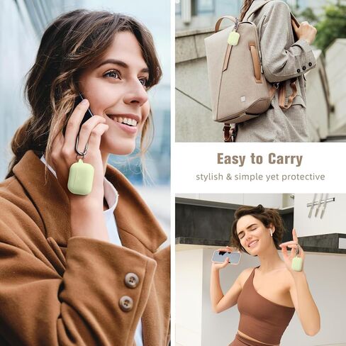 Night-Glow AirPods Pro Case Cover, Hamile Silicone Cases with Keychain Accessories for Apple Airpod Pro 1st/2nd Case 2019 2022, Women Men in Saudi Arabia