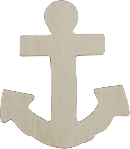 Creative Hobbies® Unfinished Wood Heart Cutout Shapes, Ready to Paint or Decorate, 3.5 Inch Wide | 12 Pack in Kuwait