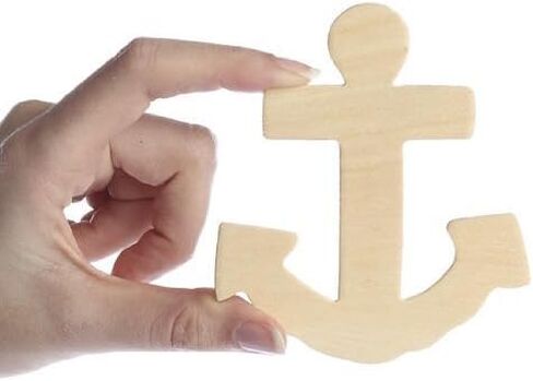 Creative Hobbies® Unfinished Wood Heart Cutout Shapes, Ready to Paint or Decorate, 3.5 Inch Wide | 12 Pack in Kuwait