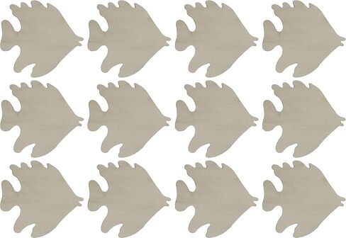 Creative Hobbies® Unfinished Wood Heart Cutout Shapes, Ready to Paint or Decorate, 3.5 Inch Wide | 12 Pack in Kuwait
