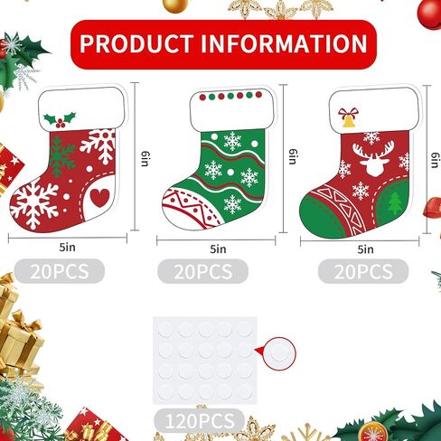 Vuzvuv 60Pcs White Paper Snowflakes Cutouts with Glue Points,Snowflakes Cut Outs Winter Christmas Decorations for Classroom Bulletin Board Party in Kuwait