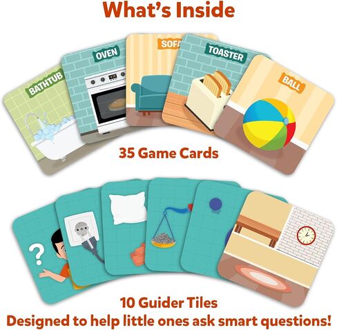 Skillmatics Card Game - Guess in 10 Picture Clues Animal Planet, Stocking Stuffers, Perfect for Kids and Families Who Love, Educational Games, Board Games, Gifts for Ages 6, 7, 8, 9 and Up in Kuwait