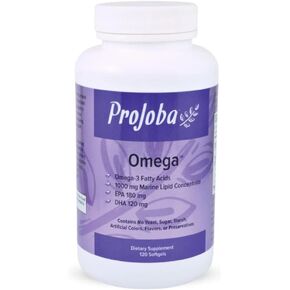 PROJOBA أوميغا 3 الأحماض الدهنية الأساسية، EPA وDHA - 120 كبسولة - 2 عبوة