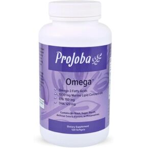 PROJOBA Omega 3 Essential Fatty acids, EPA and DHA - 120 CAPS - 2 Pack