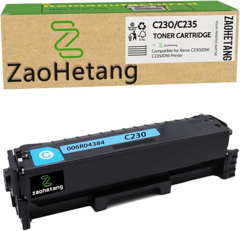 Remanufactured C230 C235 Toner Cartridge # 006R04386 Compatible for Xerox C235/DNI C230/DNI Color Multifunction Printer(Yellow) in Kuwait