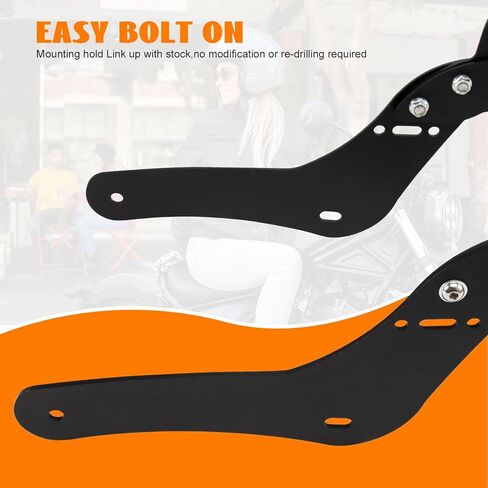 Eumti Motorcycle Sissy Bar Detachable Rear Passenger Backrest with Luggage Rack Backrest Pad for Honda Rebel 1100 1100T CMX1100 DCT 2021-2024 Replace OEM P/N:08R71-MLA-A00MLA-A00 in Kuwait