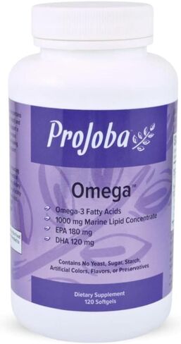 PROJOBA أوميغا 3 الأحماض الدهنية الأساسية، EPA وDHA - 120 كبسولة - 2 عبوة in Kuwait