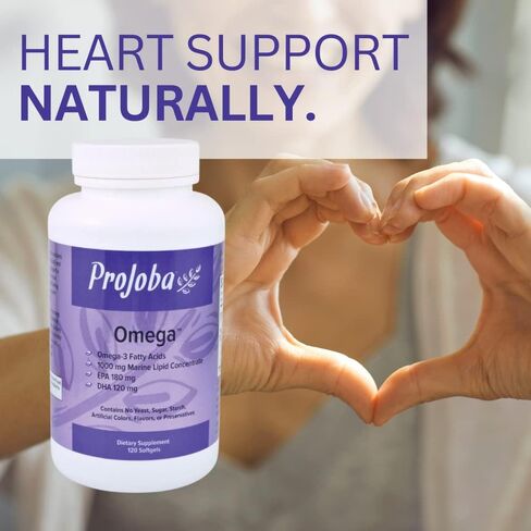 PROJOBA Omega 3 Essential Fatty acids, EPA and DHA - 120 CAPS - 2 Pack in Saudi Arabia