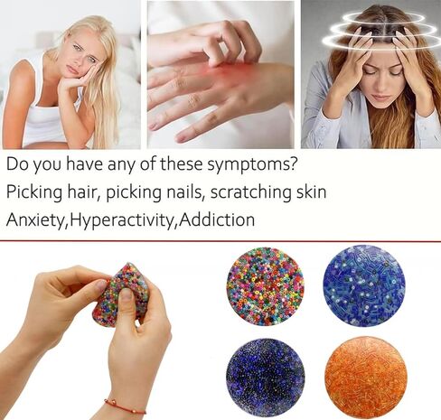 Skin Picking Fidget Toys, Pick Pad Fidget,Trichotillomania Fidget Toys for Skin Pickers, Dermatillomania Fidget Toys，Stress Anxietys Relief Toys for Adults in Saudi Arabia