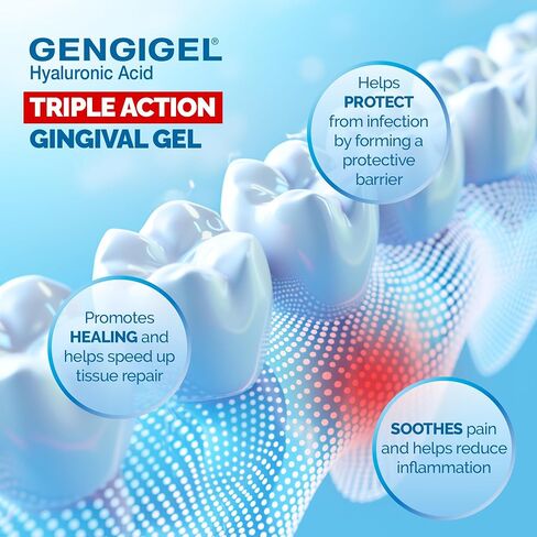 Gengigel Teen Hyaluronic Acid Oral Gel 15ml in Saudi Arabia