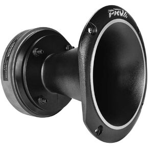 PRV AUDIO 2 Inch Exit Polymide Compression Driver D2500Py - 200 Watts Program Power, 8 Ohm, 100 Watts RMS Power, 109 dB, Compact Mid High Vocal Reproduction for Pro Audio Systems (Single)