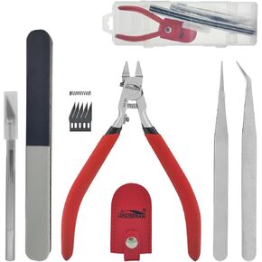 4.52inch Model Nippers, Modeling Tools for Plastic Models, Gundam Tool Kit, Model Building Tools, Plastic Model Clippers, Hobby Tools for Miniatures