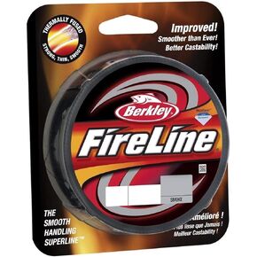 Berkley Fused Crystal Fireline, 14/6 Lb, 125 Yd , Smoke