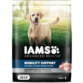 IAMS Advanced Health Mobility Support Chicken and Whole Grain Recipe Adult Dry Dog Food, 36 lb. Bag