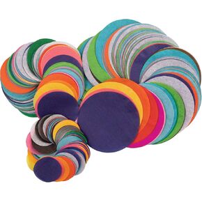 Spectra Bleeding Tissue Shapes Assortment, 25 Assorted Colors, Assorted Sizes & Shapes, 1.1 Lbs.
