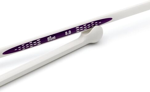Prym Ergonomics 12 بوصة نقطة واحدة، 9 مم، عدد 2، مقاس واحد، إبر الحياكة باللون الأبيض المرمري in Saudi Arabia