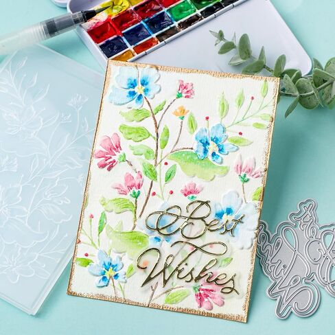 BAOFALI 3D Embossing Folder for Card Making,Trunk and Branches of a Tree Clear Plastic Texture Fades Embossing Folder Template for Scrapbooking and Other Paper Craft Album Stamps DIY Decoration in Saudi Arabia
