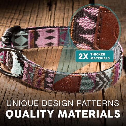 Embark Urban Dog Collar – Dog Collar Stylish & Durable Nylon Dog Collar for Large Dogs, Small Dogs & Medium Dogs.Comfortable Pet Collar Strong Buckles for Any Size Breed |Puppy Collars| in Kuwait