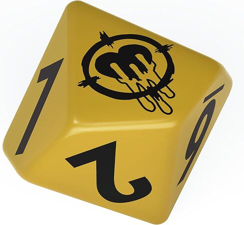Modiphius Entertainment: Fallout Factions: Dice Sets - The Disciples - 12 Engraved Dice, Tabletop Miniatures Game Accessory, Officially Licensed in Saudi Arabia