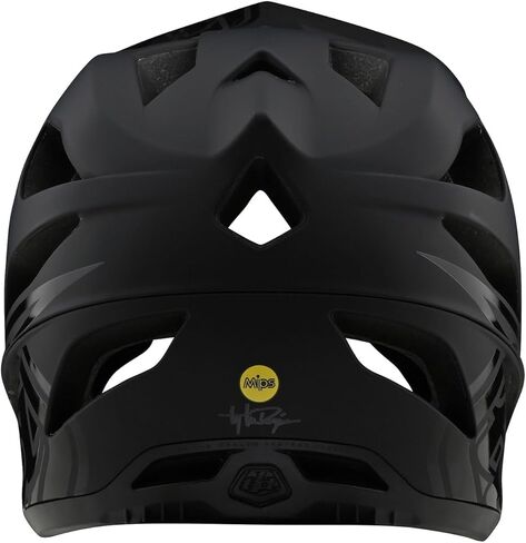 Troy Lee Designs Stage MIPS Stealth Full-Face Mountain Bike Helmet. Max Ventilation Lightweight EPP EPS Racing Downhill DH BMX MTB - Adult Men Women Unisex (Midnight, MD/LG) in Kuwait