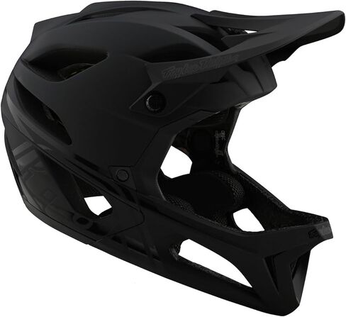 Troy Lee Designs Stage MIPS Stealth Full-Face Mountain Bike Helmet. Max Ventilation Lightweight EPP EPS Racing Downhill DH BMX MTB - Adult Men Women Unisex (Midnight, MD/LG) in Kuwait