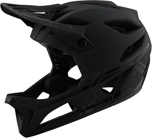 Troy Lee Designs Stage MIPS Stealth Full-Face Mountain Bike Helmet. Max Ventilation Lightweight EPP EPS Racing Downhill DH BMX MTB - Adult Men Women Unisex (Midnight, MD/LG) in Kuwait