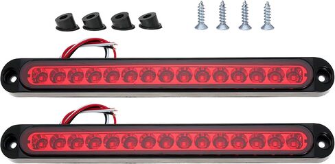 15 Inch 11 LED Trailer Light Bar 12V LED Tail Lights for Park Stop Brake Turn Signal Trailer Car Truck Boat Motorcycle 2PCS in Kuwait