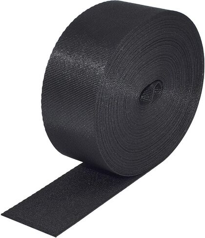 Asobilor 1 Roll 10Yards Nylon Webbing Fastening Straps Flat for Chairs,Hammocks,Towing,Outdoor Climbing and DIY Making Luggage Strap,Backpack Repairing (1.5 inch Wide) in Kuwait
