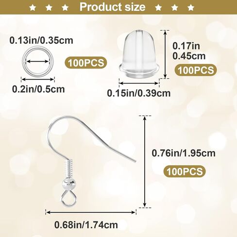 OIIKI 40 PCS Hoop Earring Findings, 2 Sizes Gold Plated Earring Beading Hoops, Open Hoops, Earring Rings, Round Earring Beading Accessories for DIY Jewelry Making - 25 mm, 30 mm in Saudi Arabia