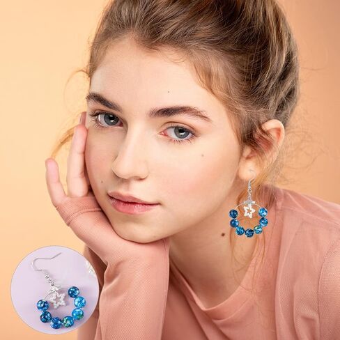 OIIKI 40 PCS Hoop Earring Findings, 2 Sizes Gold Plated Earring Beading Hoops, Open Hoops, Earring Rings, Round Earring Beading Accessories for DIY Jewelry Making - 25 mm, 30 mm in Saudi Arabia