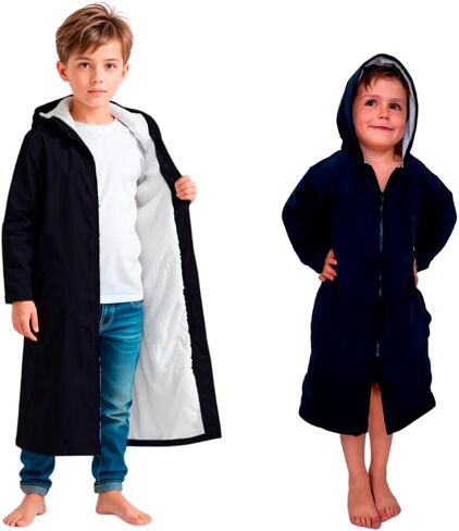 MACAR sport TOWEL swimming parka, waterproof fabric on the outside, dry jacket for kids and adults in Saudi Arabia