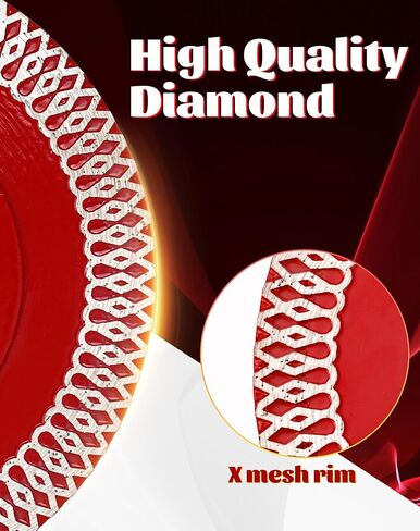 4 in Super Thin Diamond Porcelain Saw Blades,Ceramic Cutting Disc Wheels | Fast,Clean Cuts with Great Life & Speed,for Granite Marble Ceramic Tiles,7/8"-5/8" Arbor,5Pcs/Lot in Kuwait