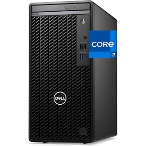 Dell 7010 Plus Optiplex SFF Desktop Computer- Intel i7-13700, 64GB RAM, 2TB NVMe PCIe SSD, DisplayPort, HDMI, Wi-Fi, Bluetooth, USB C 20Gbps, Windows 11 Pro, Black