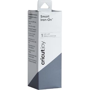 Cricut Smart Iron On (5.5in x 24in, Mustard) for Joy machine - matless cutting for shapes up to 4ft, & repeated cuts up to 20ft