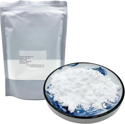 Industrial Grade Melamine Powder of 99.8% Purity,CAS:108-78-1(100g/3.52oz) in Saudi Arabia