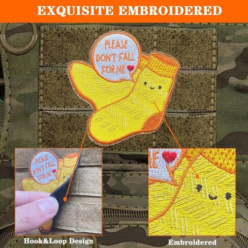 رقعة خطاف وحلقة مضحكة، رقعة خطاف وحلقة مطرزة، رقعة معنويات حيوان لطيف، ملحقات مزخرفة لحقائب الظهر، وأحزمة الكلاب، وسترات الجيش، وحقائب الصالة الرياضية، والقبعات، والخوذات in Kuwait