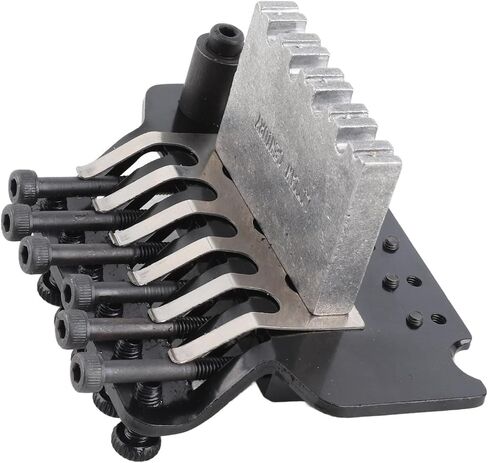 Double Rocking Tremolo Bridge System,Electric Guitar Spring Stabilizer Device Double Vibrato System Compatible with ST Style Electric Guitar(gold) Playing Accessories in Saudi Arabia