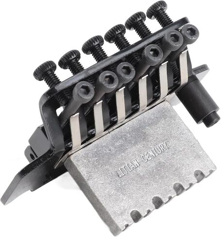Double Rocking Tremolo Bridge System,Electric Guitar Spring Stabilizer Device Double Vibrato System Compatible with ST Style Electric Guitar(gold) Playing Accessories in Saudi Arabia