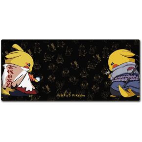 XXL Extended Anime Gaming Mouse Pad - Large Mousepad, Stitched Edges | 35.4"x15.7"x0.12" Dimensions-Cute Funny Cartoon Anime Design for Office and Home Use