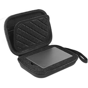 حافظة حمل محركات الأقراص الصلبة الخارجية حافظة EVA صلبة لمحرك الأقراص الصلبة الخارجي Seagate 1 تيرابايت 2 تيرابايت 3 تيرابايت 4 تيرابايت 5 تيرابايت حافظة محرك الأقراص الصلبة المحمولة HDD جيب داخلي شبكي حقيبة سفر منظم حقيبة تخزين