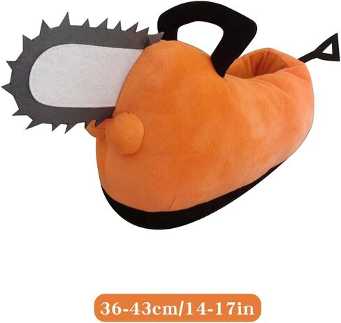 Anime Slippers Figure Plush Home Shoes Halloween Winter Warm Slipper | Anime Cosplay Accessories Slippers in Saudi Arabia