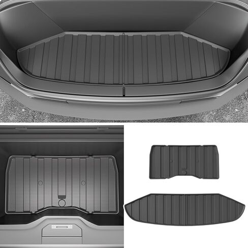 بطانة سرير شاحنة Xipoo متوافقة مع 2024 Tesla Cybertruck Bed Mat Truck Bed Protector TPE Truck Mat Cargo بطانة بديلة لملحقات Tesla Cybertruck 2024 (حصيرة سرير الشاحنة) in Kuwait