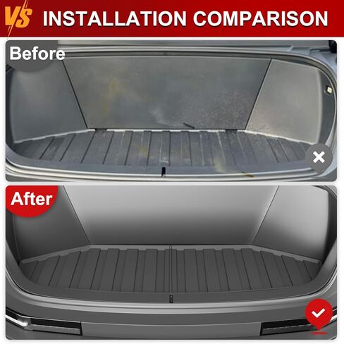 بطانة سرير شاحنة Xipoo متوافقة مع 2024 Tesla Cybertruck Bed Mat Truck Bed Protector TPE Truck Mat Cargo بطانة بديلة لملحقات Tesla Cybertruck 2024 (حصيرة سرير الشاحنة) in Kuwait