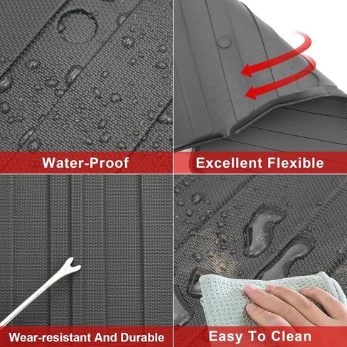 بطانة سرير شاحنة Xipoo متوافقة مع 2024 Tesla Cybertruck Bed Mat Truck Bed Protector TPE Truck Mat Cargo بطانة بديلة لملحقات Tesla Cybertruck 2024 (حصيرة سرير الشاحنة) in Kuwait