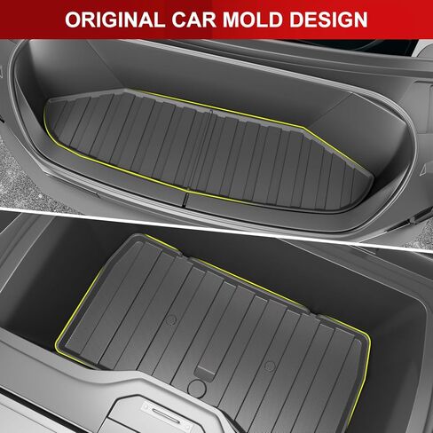 بطانة سرير شاحنة Xipoo متوافقة مع 2024 Tesla Cybertruck Bed Mat Truck Bed Protector TPE Truck Mat Cargo بطانة بديلة لملحقات Tesla Cybertruck 2024 (حصيرة سرير الشاحنة) in Kuwait